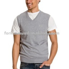 Chinese manufacturer man fashion pullover sleeveless jumper